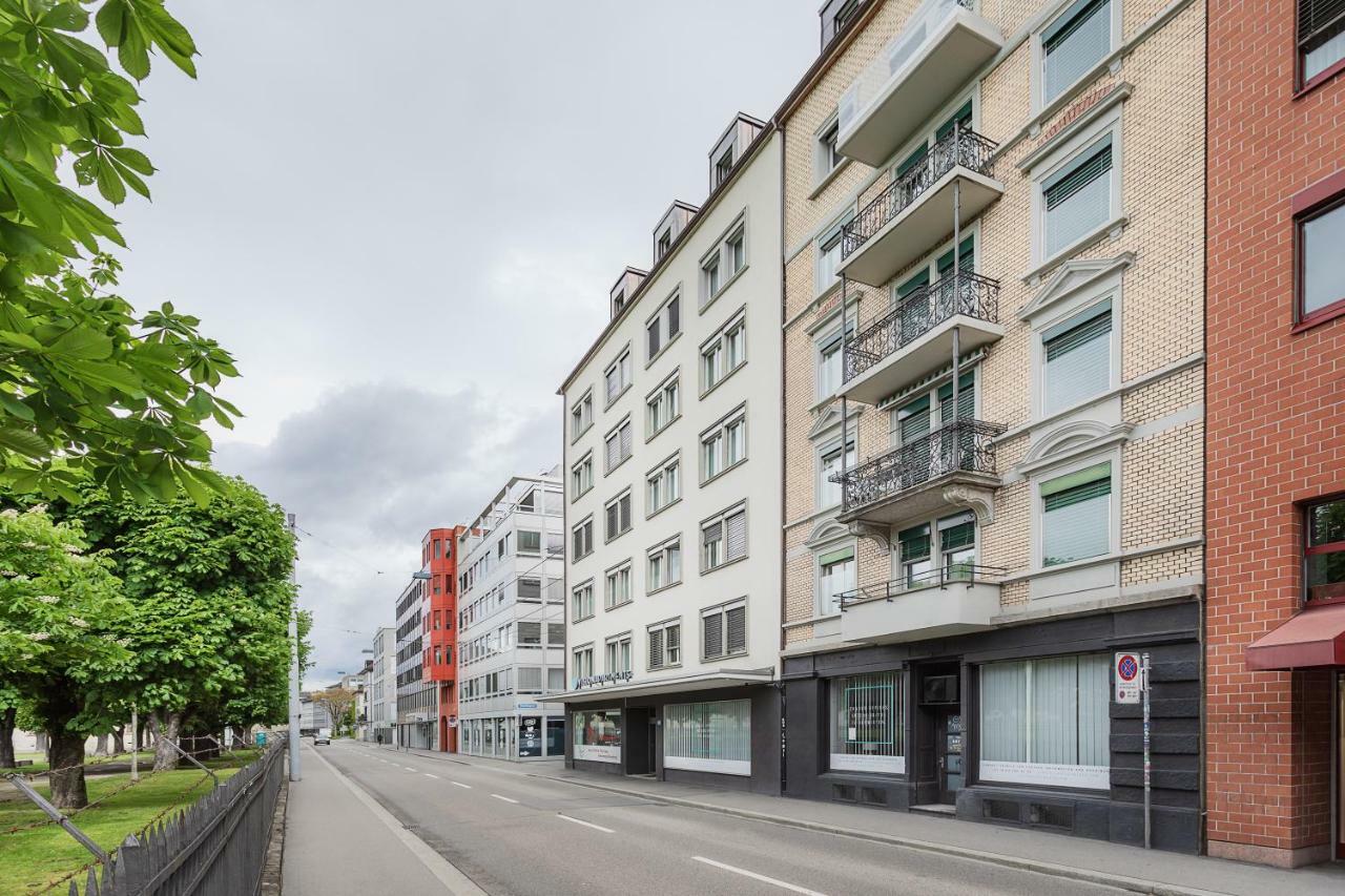 Visionapartments Militaerstrasse - Contactless Check-In زيورخ المظهر الخارجي الصورة